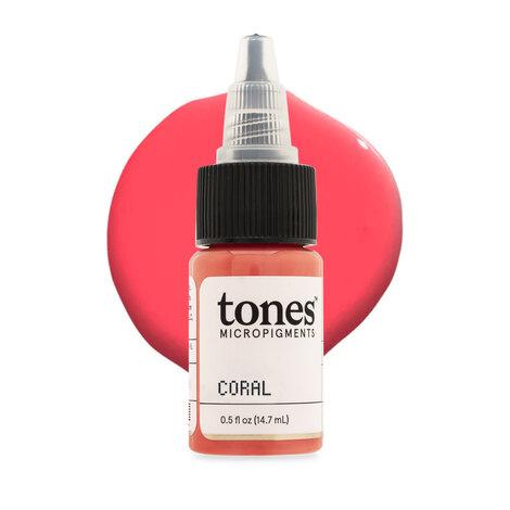 Пигмент Tones Micropigments Lips Set - Coral - фото 3 - id-p209283642