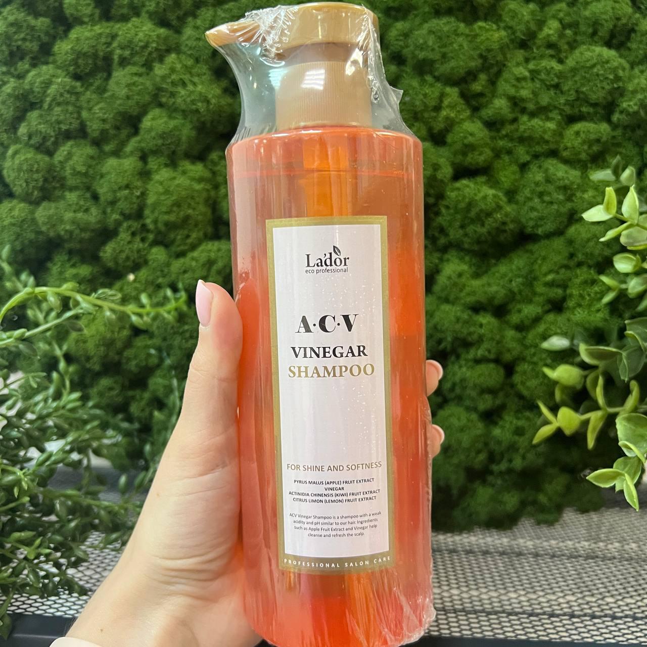 Шампунь для волос с яблочным уксусом La’dor ACV Vinegar Shampoo (430мл ...