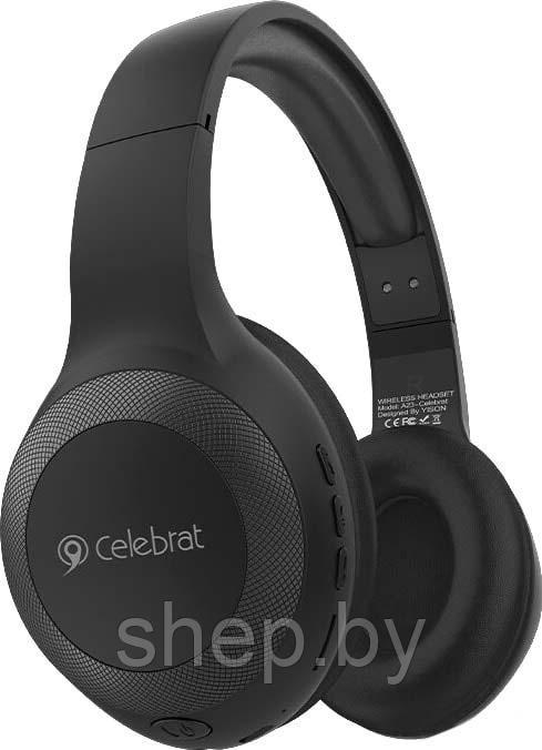 Беспроводные наушники CELEBRAT A23 / Bluetooth гарнитура / mp3-плеер, SD - фото 1 - id-p209285135