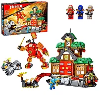 Конструктор Ниндзяго "Мини Храм-додзё" аналог Lego (Ninjago) 76136