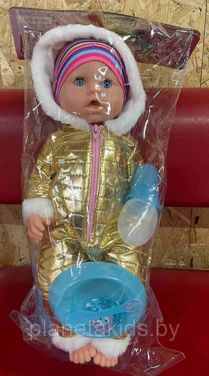 Пупс кукла с аксессуарами, аналог Баби Борн, Baby Born, арт. YL2010K-Q - фото 1 - id-p209284683