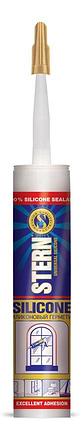 Герметик силиконовый универсальный Stern N600-S бесцветный 280 мл, фото 2