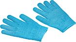 Маска-перчатки увлажняющие гелевые многоразового использования, голубые, фото 3