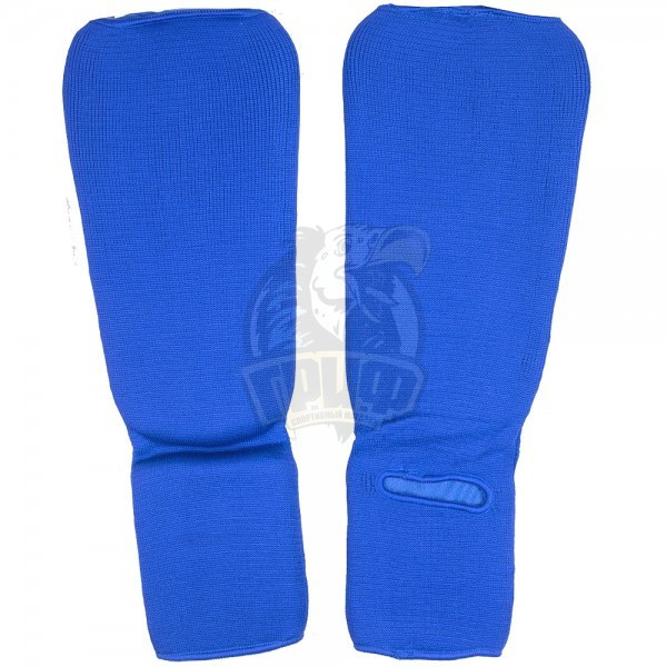 Защита голени и стопы для единоборств Ayoun (синий) (арт. 770) - фото 1 - id-p209286950