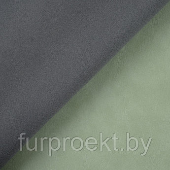 F760 зеленый светлый полиуретан 1,2мм трикотажное полотно