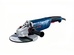 Двуручная углошлифмашина BOSCH GWS 24-230 P в кор. (2400 Вт, диск 230х22 мм, вибро, без регул. об.)