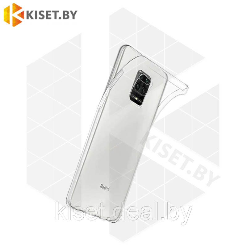 Силиконовый чехол KST UT для Xiaomi Redmi Note 9S / 9 Pro прозрачный - фото 2 - id-p209306790