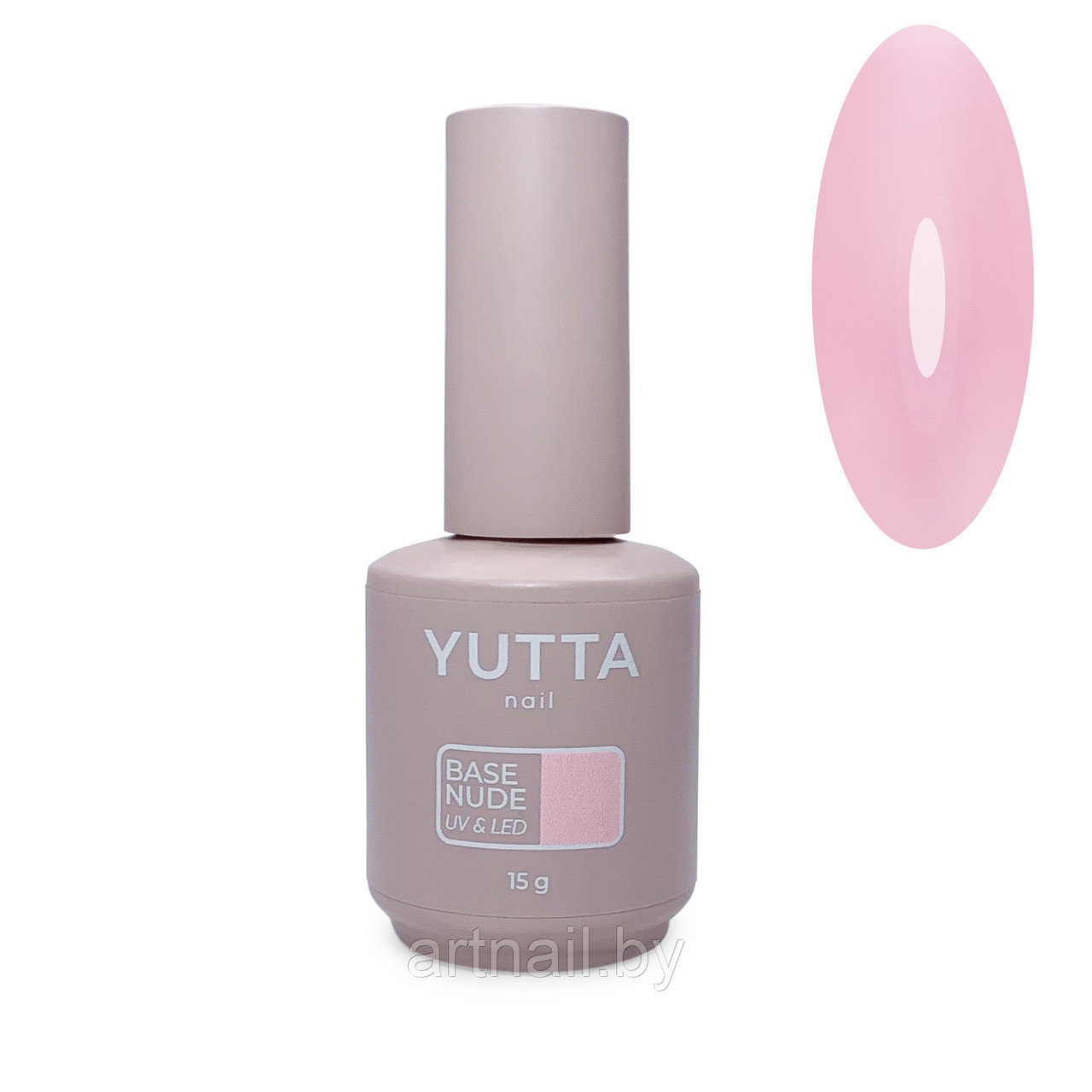 База нюдовая YUTTA Base Nude Светло-розовая, 15гр - фото 1 - id-p209307429