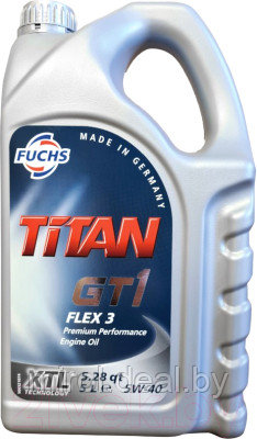 Моторное масло Fuchs Titan GT1 Flex 3 5W40 601873300/602007278 - фото 1 - id-p209312778