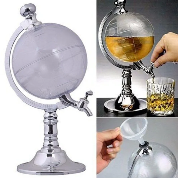 Мини Бар "Глобус" диспенсер для напитков 2 литра Globe Drink - фото 3 - id-p209329419