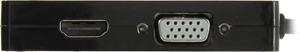 Адаптер - переходник Mini DisplayPort - VGA - HDMI - DVI, черный - фото 3 - id-p209332264