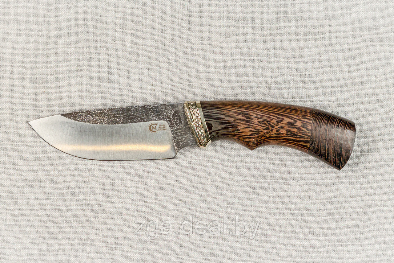 Нож Разделочный, кован.ст 95×18, со следами ковки,литье, венге - фото 3 - id-p200944068