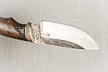 Нож Разделочный, кован.ст 95×18, со следами ковки,литье, венге, фото 5
