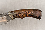 Нож Разделочный, кован.ст 95×18, со следами ковки,литье, венге, фото 6