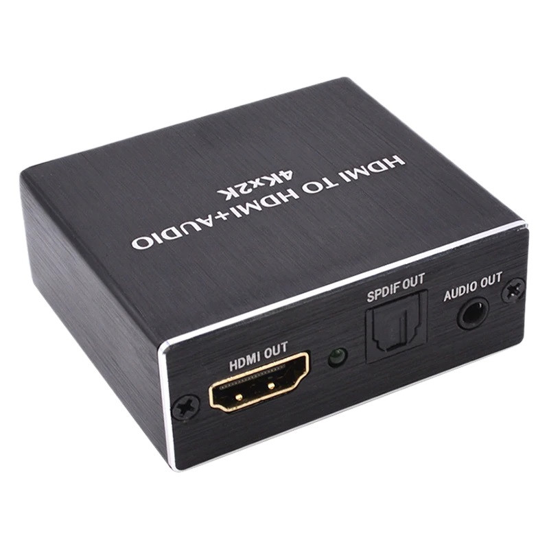 Адаптер - переходник HDMI - HDMI 4K - оптика (Toslink/SPDIF) - jack 3.5mm (AUX) - фото 1 - id-p209339724