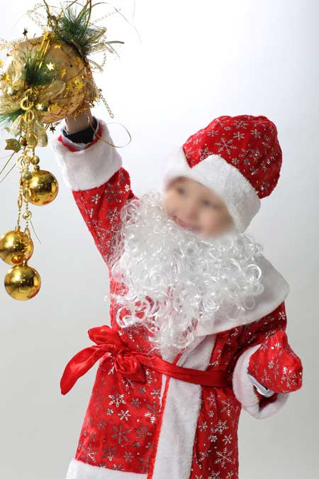Детский Костюм Дед Мороз Костюм Деда Мороза на ребенка
