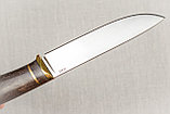 Охотничий нож Пантера сталь ELMAX (сатин), рукоять карельская береза стабилизированная. Лучший подарок мужчине, фото 6
