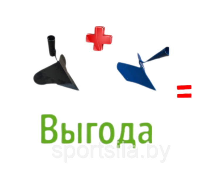 Комплект ручной окучник и бороздовик