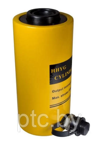 Домкрат гидравлический TOR ДП30П100 (HHYG-30100K) 30 т с полым штоком, фото 2
