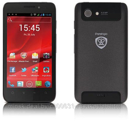 Дисплейный модуль PRESTIGIO PAP 4300 черный/белый (оригинал)