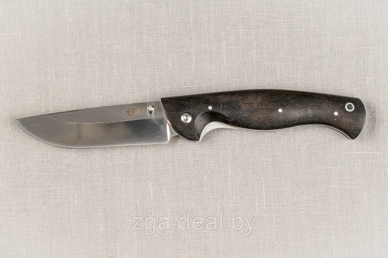 Складной нож из нержавеющей стали 95х18 «Сибиряк», рукоять венге - фото 1 - id-p199546625