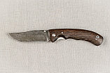 Складной нож из дамасской стали «Таежник», рукоять венге, фото 3