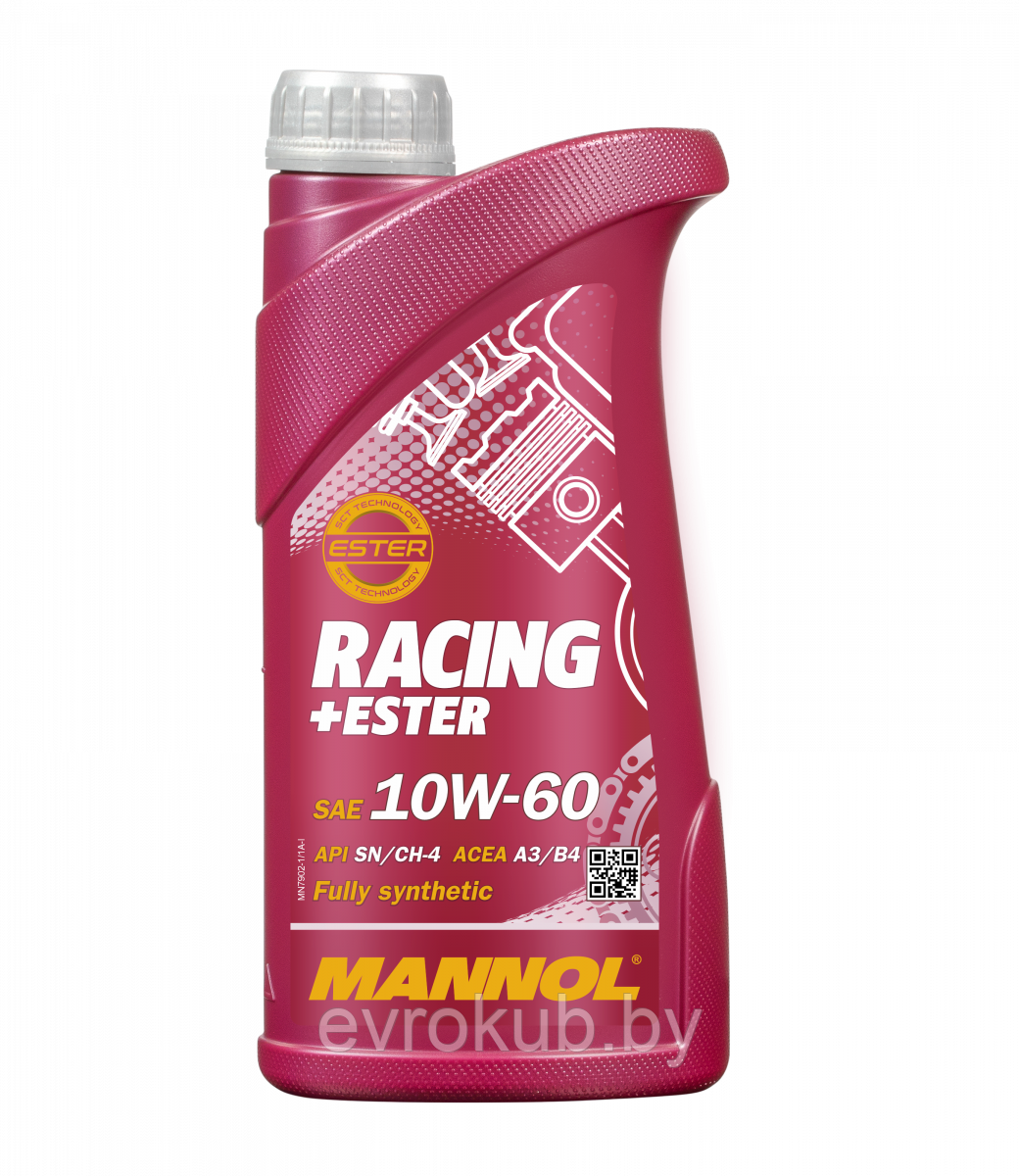 Масло моторное MANNOL Racing + Ester 10W-60 7902