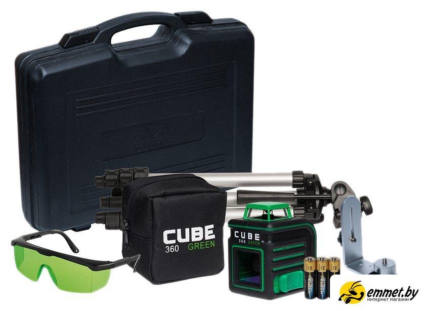 Лазерный нивелир ADA Instruments Cube 360 Green Ultimate Edition [A00470] - фото 1 - id-p209447055