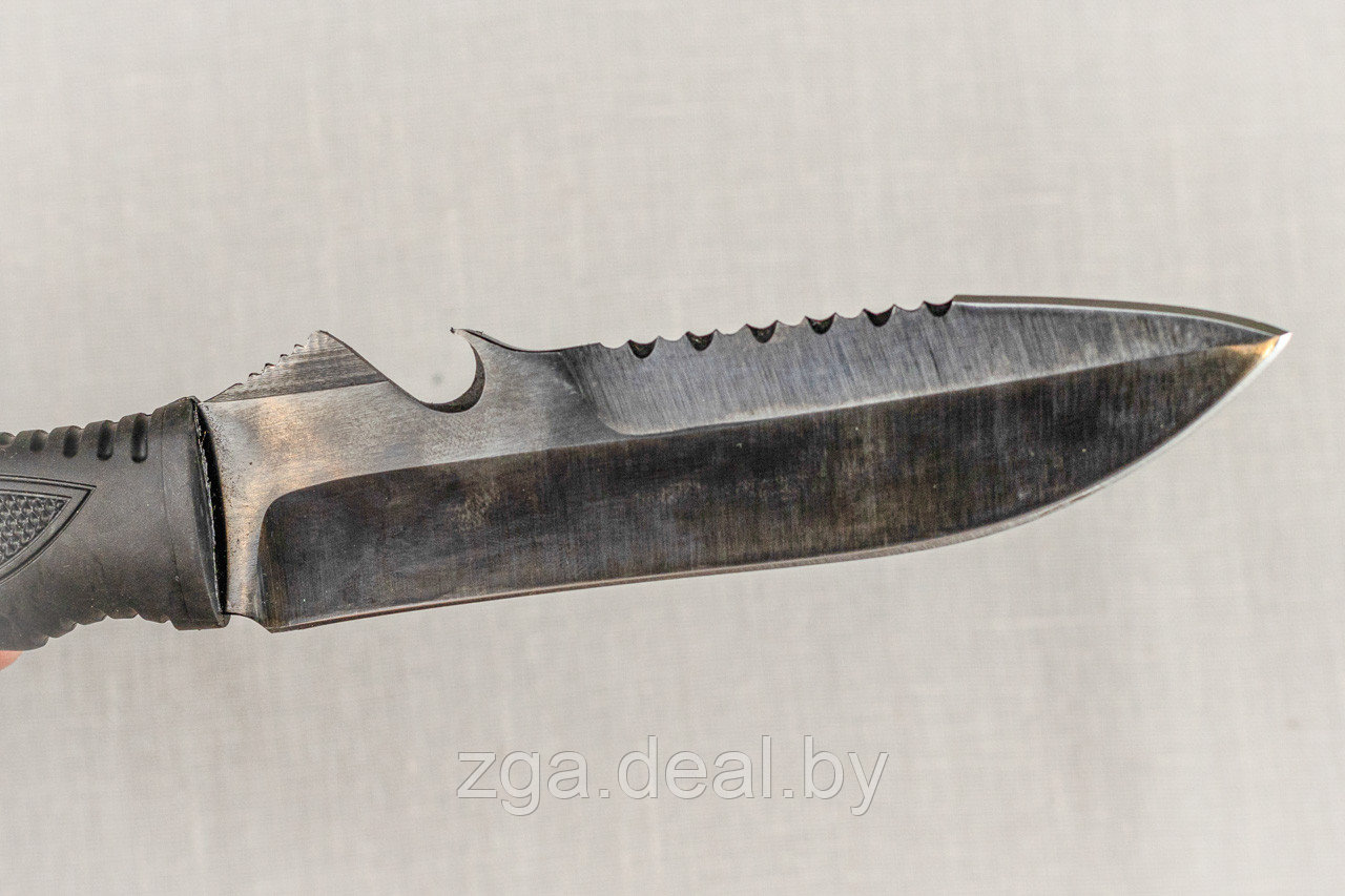 Тактический нож «Шторм» из стали У8 «Шторм», рукоять Elastron. Нож для выживания. - фото 5 - id-p199474998
