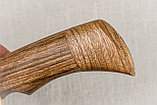 Охотничий нож «Лазутчик» из нержавеющей стали 65х13 , рукоять латунное литье, ценные породы дерева., фото 6