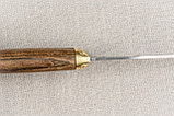 Охотничий нож «Лазутчик» из нержавеющей стали 65х13 , рукоять латунное литье, ценные породы дерева., фото 7