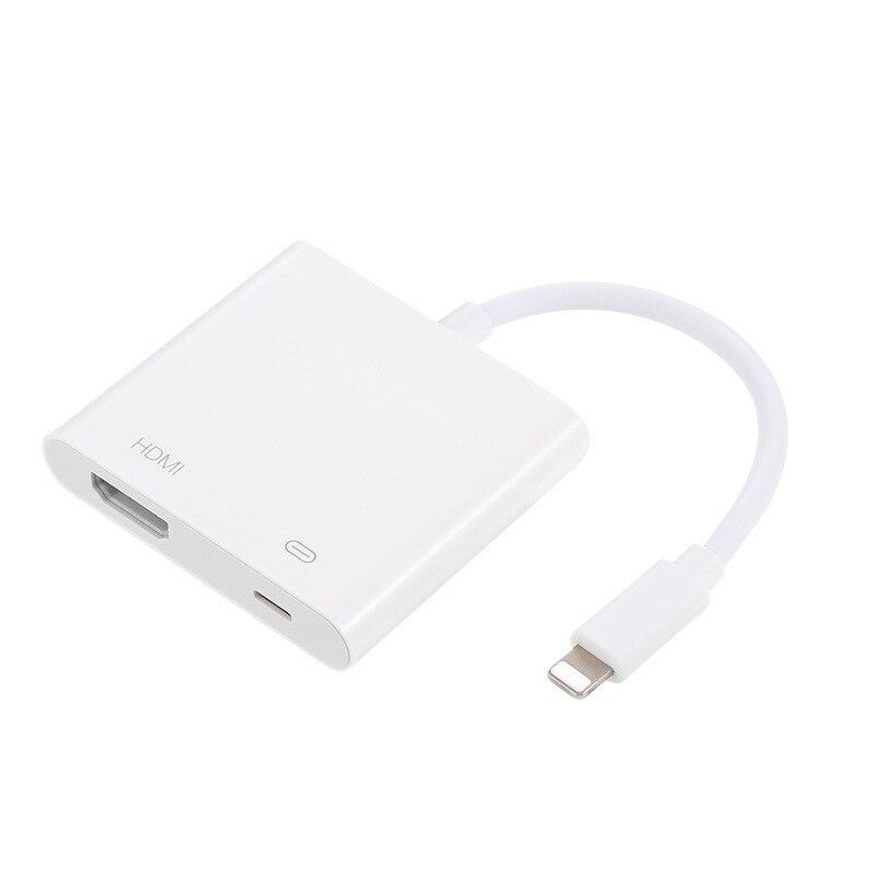 Адаптер - переходник Lightning - HDMI 1080p PRO, белый, фото 1