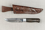 Охотничий нож «Барсук», цельнометаллический из кованой стали Х12МФ , рукоять венге. Подарок мужчине., фото 2