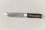 Охотничий нож «Барсук», цельнометаллический из кованой стали Х12МФ , рукоять венге. Подарок мужчине., фото 3
