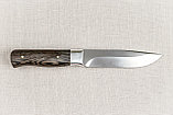 Охотничий нож «Барсук», цельнометаллический из кованой стали Х12МФ , рукоять венге. Подарок мужчине., фото 4