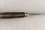Охотничий нож "Беркут" из нержавеющей стали 95х18, рукоять литье мельхиор, венге, фото 6
