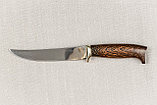 Разделочный нож «Филейный» из нержавеющей стали 95х18, рукоять литье мельхиор, венге, фото 3