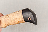 Охотничий нож «Мурена»из кованой стали Х12МФ , рукоять карельская береза, черный граб. Лучший подарок мужчине., фото 7