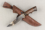 Охотничий нож  «Легионер» из нержавеющей стали 95х18, рукоять литье мельхиор, венге, фото 3