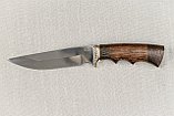 Охотничий нож  «Легионер» из нержавеющей стали 95х18, рукоять литье мельхиор, венге, фото 4