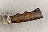 Охотничий нож  «Легионер» из нержавеющей стали 95х18, рукоять литье мельхиор, венге, фото 7