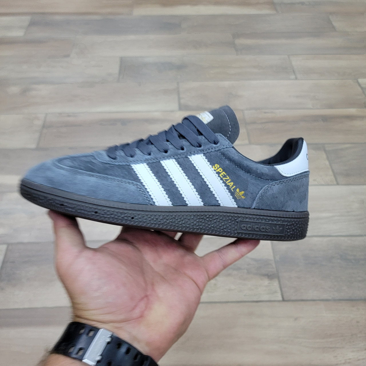 Кроссовки Adidas Spezial Gray White