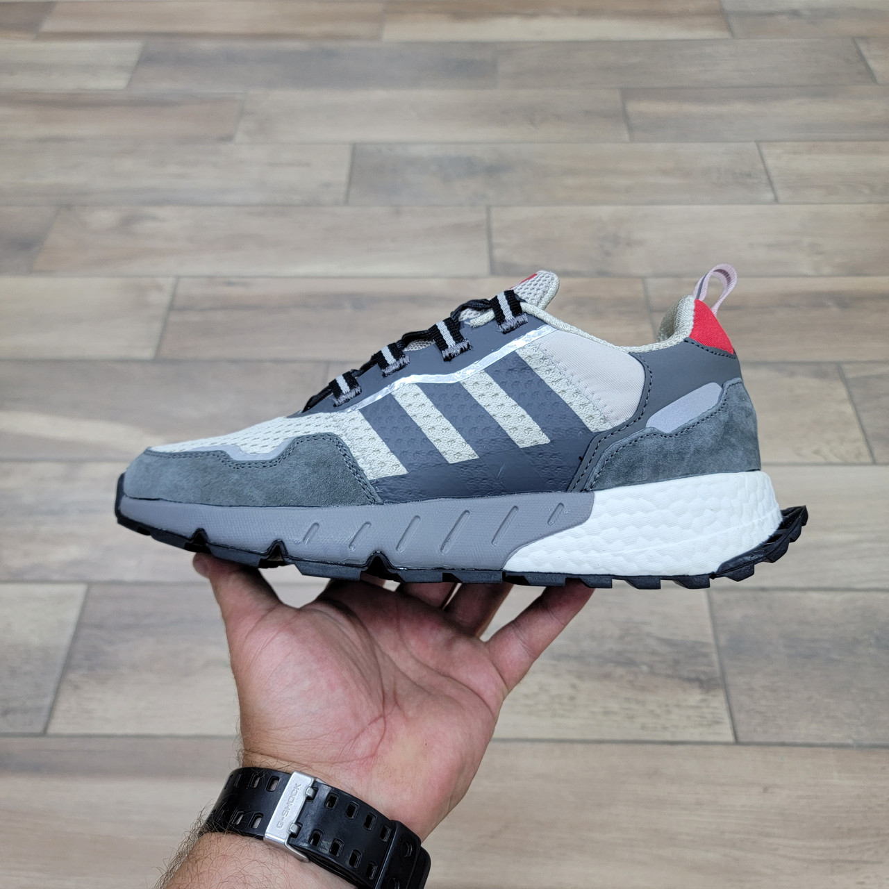 Кроссовки Adidas ZX 1K Boost Grey