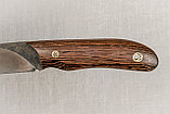 Охотничий нож Лиса, материал клинка сталь Х12МФ цельнометалический, рукоять венге. Подарок настоящему мужчине., фото 5