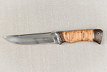 Охотничий нож Беркут, сталь Х12, рукоять береста. Подарок мужчине., фото 2