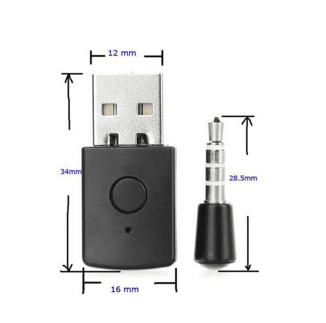 Аудио адаптер Bluetooth 4.0 - USB для подключения беспроводных наушников к PS4 и PS5, черный 556370 - фото 3 - id-p209503215