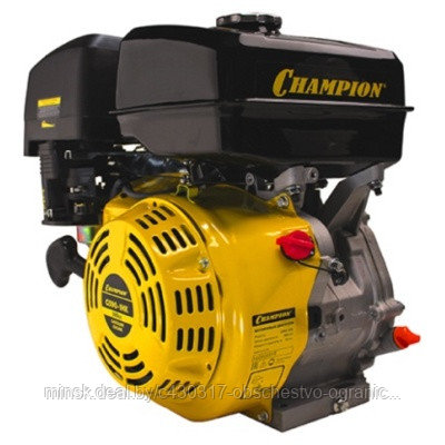 Champion G390-1HK, Двигатель бензин., 13л.с9,6 кВт, ,389 см3, горизонт вал, диам. 25,4 мм. шпон. - фото 1 - id-p209503411