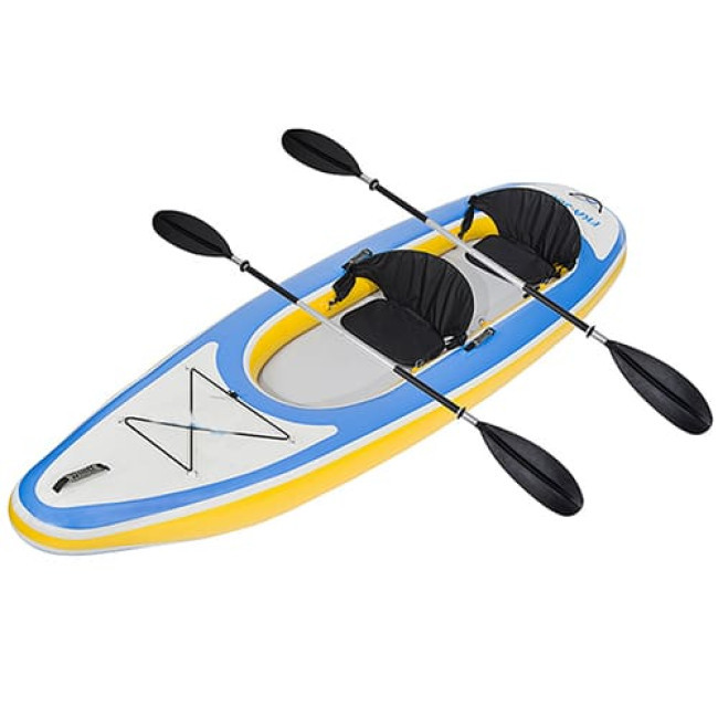 Байдарка GUETIO GT380KAY Inflatable Double Seat Adventuring Kayak - фото 1 - id-p207585969