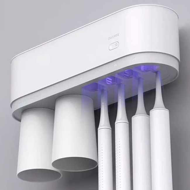 Стерилизатор для щеток QUANGE Smart Sterilization Toothbrush Cup Holder (WY020702) Белый - фото 1 - id-p209505060