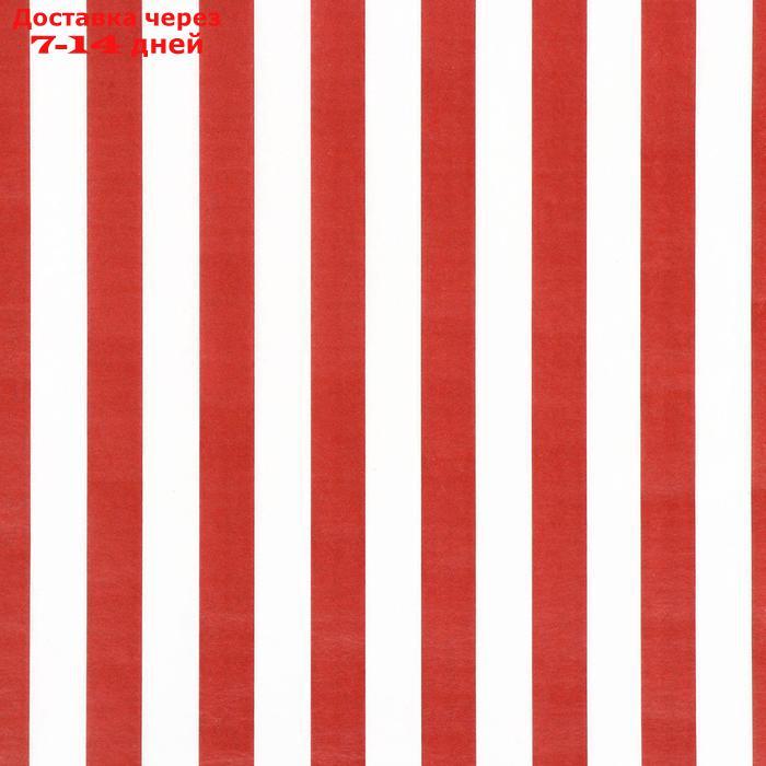 Бумага силиконизированная "Полоски", бордовые, 0,38 х 5 м - фото 3 - id-p209291929